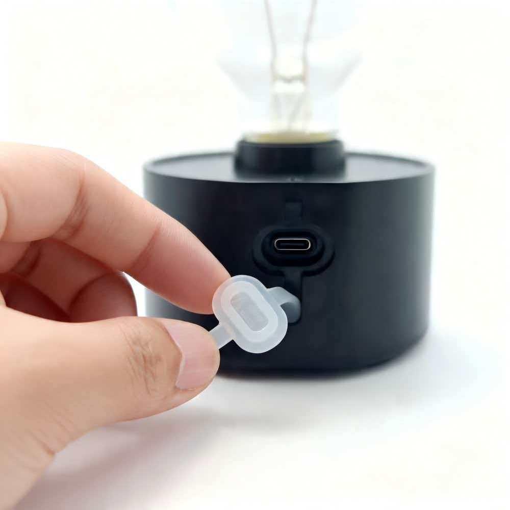 Ретро светодиодный ночник: Перезаряжаемая прикроватная лампа-светильник