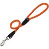 Dog Belt - GLORIA - Round Nylon - 60 Cm - Orange - Durable