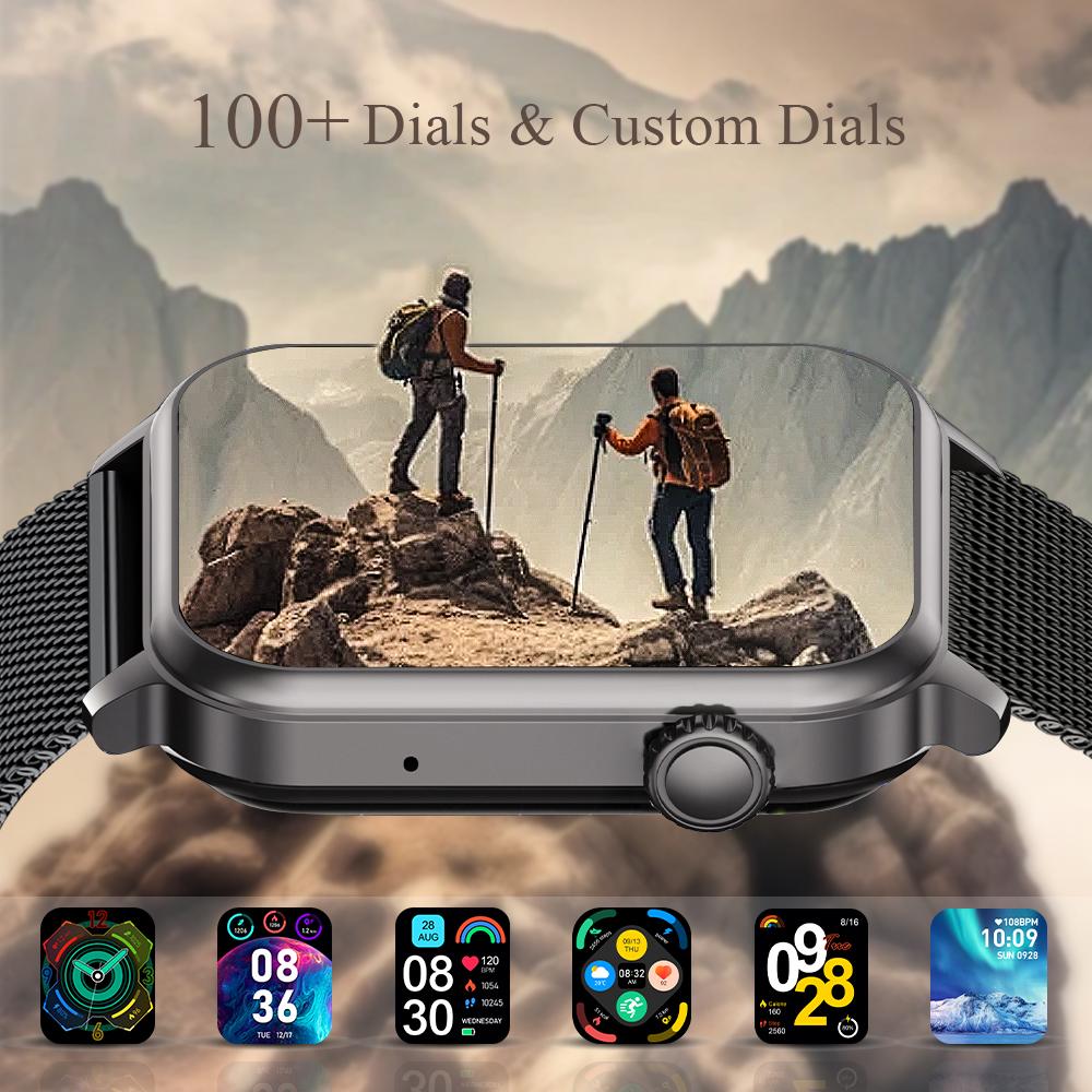 LIGE 2025 Смарт-часы IPS HD экран 600 мАч большая батарея Смарт-часы Bluetooth вызов IP68 водонепроницаемый монитор сердечного ритма спортивный фитнес-трекер