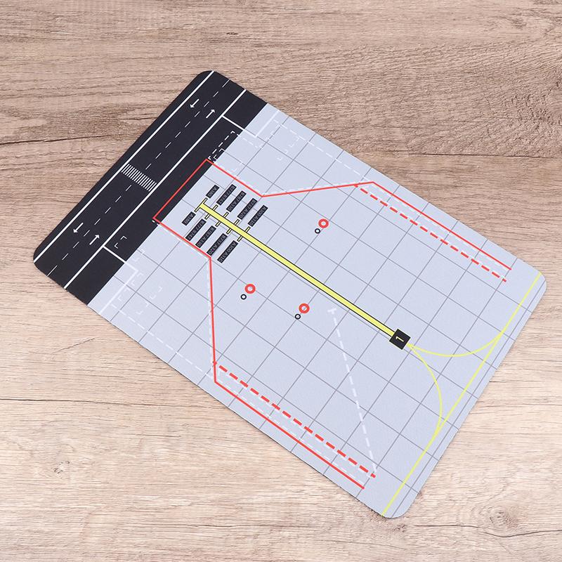 Aircraft Mat Runway Apron Suitable For 1:400 Model Aircraft Simulation Miniature Ornaments Collectibles Toys Birthday Gifts