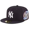 (New Era) 59FIFTY New York Yankees [MLB 2000 WORLD SERIES GAME FITTED CAP] NEW ERA NEW YORK YANKEES Hat SUBWAY SERIES World Series (7-58 (approx.
