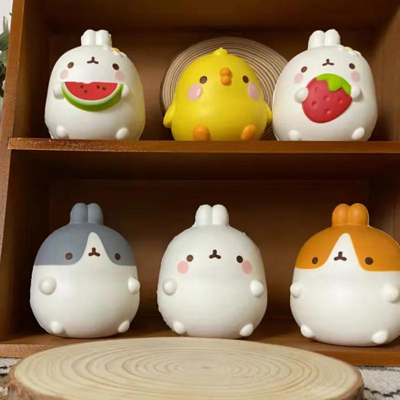 Игрушки Игрушки Игрушки Гигантский Кавайный Животный Сквиш Набор для Игры Медленно Поднимающийся Милый Кролик Цыпленок Сжималка Снятие Стресса Фиджет