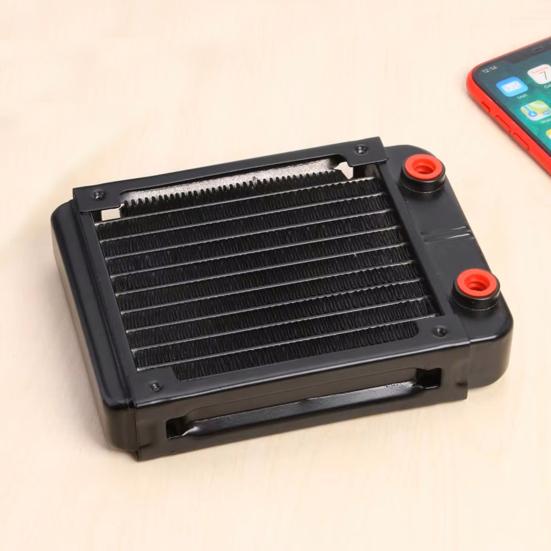 120 мм радиатор водяного охлаждения широко используемый G1/4 резьба алюминиевый теплообменник радиатор ПК кулер радиатор