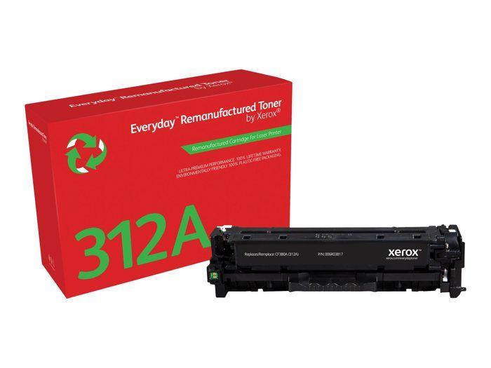 Toner - Xerox - Everyday - Noir - Capacité standard - 2400 pages - Compatible HP CF380A