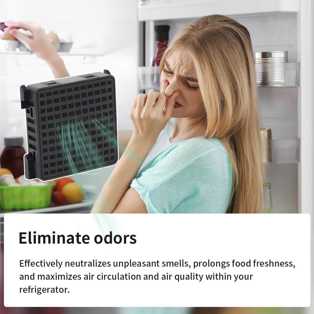 Фильтры с активированным углем для холодильника Fresh Air Подходят для Liebherr 7440021-00 [9096989, 988246001, 988246000, 9882429]