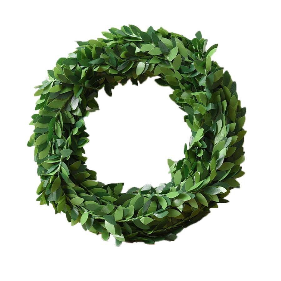 Artificial Plants Ivy Leaf Wreath 5/7.5 Meters Vines Fake Leaf Home Decor Wedding Christmas Outdoor Garden Festival Decorations