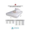 Bed Mattress Fitted Water Liquid Proof Mattress Wrapping Design Double Or Single Antibacterial