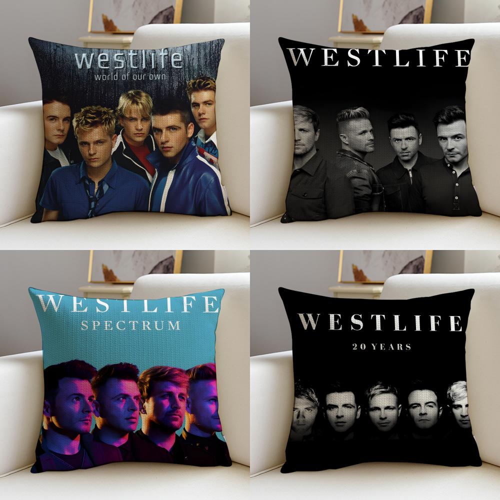 Classic WWestlifeS Cushion Cover Pcs Linen Throw Pillow Covers x x Modern Home Decor