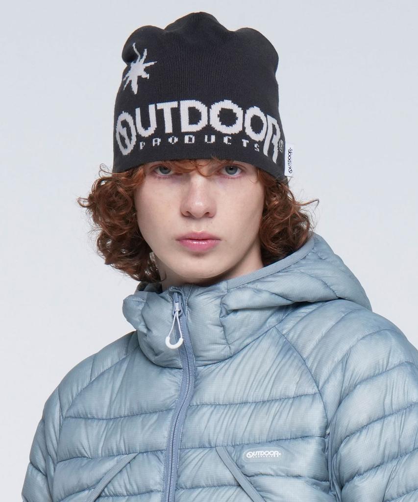 OUTDOOR PRODUCTS Шапка с графическим жаккардовым узором (Древесный уголь)