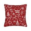 Festive Fun Christmas Pillowcases  Fashion Pillow Case For Living Room Chair Soft Pillow Cover