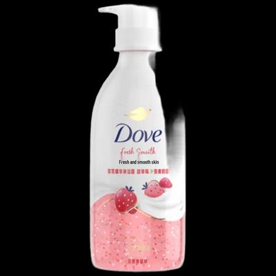 Гель для душа Dove «Сладкая клубника и овсяное молоко»