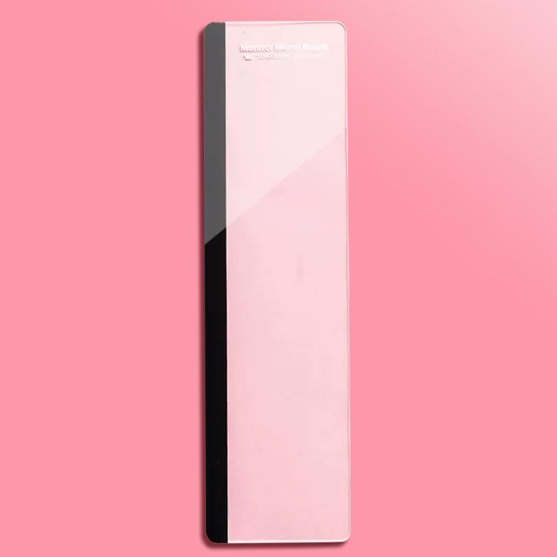 Доска для заметок акриловая держатель для заметок прозрачная доска для сообщений напоминание для компьютерных мониторов экран офисный стол аксессуары