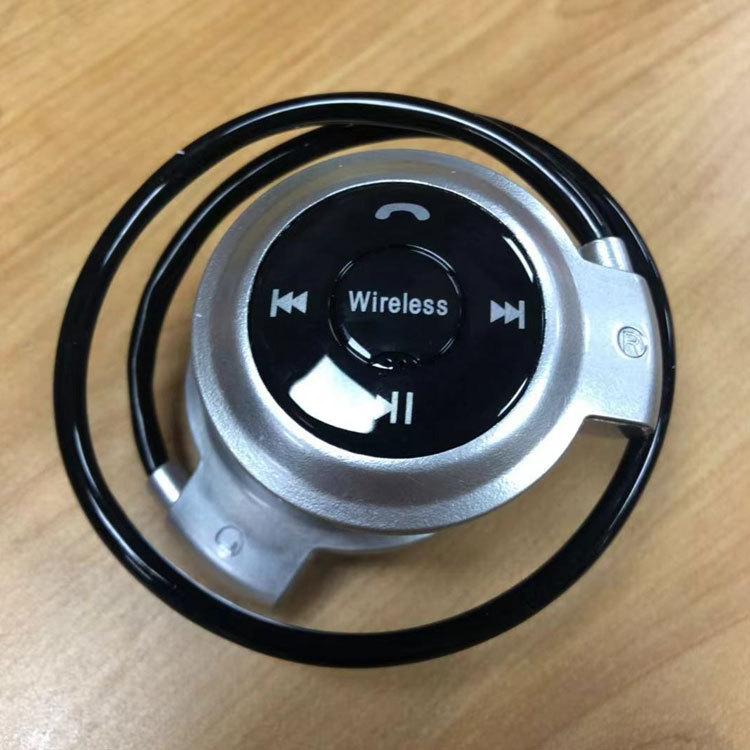 Admisitr Mini 503 Беспроводные наушники-вкладыши Bluetooth с FM и слотом для SIM-карты для спорта и бега