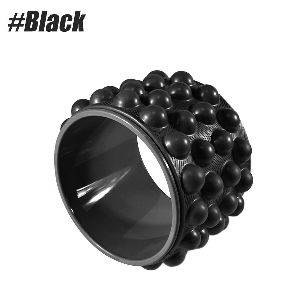 Back Stretcher and Back Massager Patented Advanced Foam Roller Ultimate Yoga Wheel Chiropractic Massager