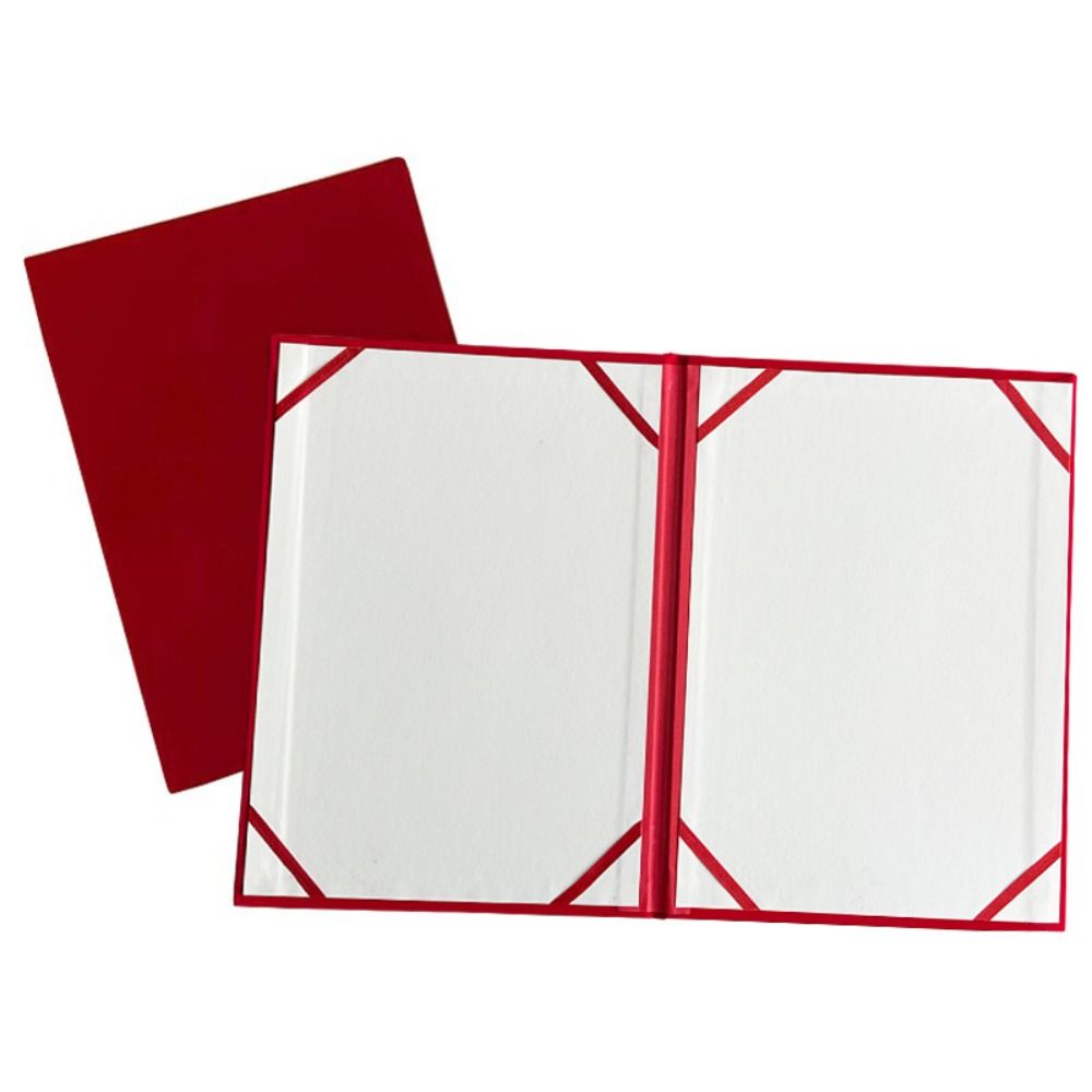 Poetry Reading A3 A4 Art Paper Hardcover Signing Contract Certificate Cover Wedding