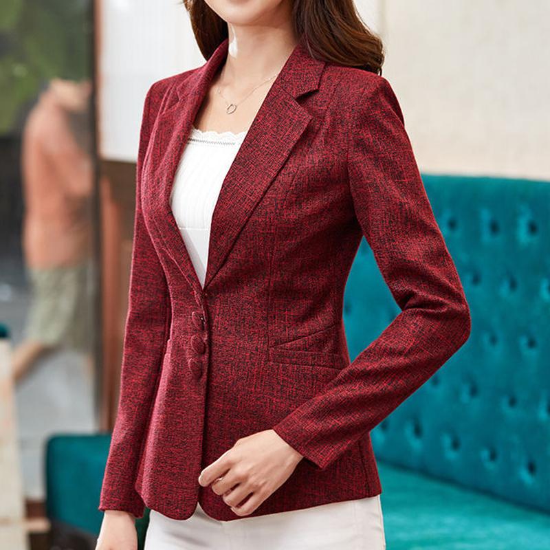 Женские пиджаки больших размеров, куртки для работы, офисный женский костюм, тонкий однобортный деловой женский пиджак, формальные пальто