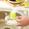 Stainless Steel Bottle Brush Flexible Bendable Tube Cup Nylon Cleaning Hair Brushes