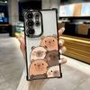 Capybara Cartoon Animal Funda For Samsung S26 Ultra Phone Case For Galaxy S25 FE S26 S24 S23 S22 S21 Ultra S20 Plus Clear Cover