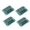 4Pcs Lithium Battery Balance Module 4S 18650 Protection PCB Cell Board 40A Power Accessories