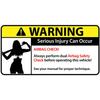 J512# Panties Warning Peek Slap Decal Anime Sticker on The Car Vinyl Decal Waterproof Decoration Car Stickers