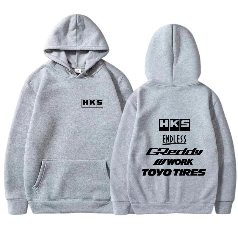 Новая мужская крутая толстовка с капюшоном Japan JDM Modified Car HKS ENDLESS Hoody для мужчин и женщин, винтажная повседневная толстовка с длинным рукавом для мужчин, пуловеры