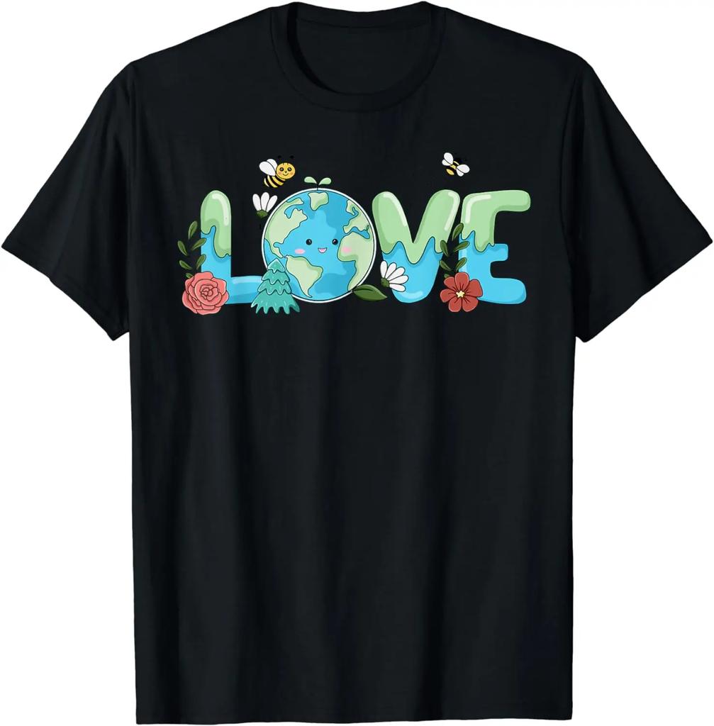 Lovers Gift Earth Day Shirt Teacher Environt Day Recycle Earth Day T-Shirt Clothing Printed Streetwear Graphic TShirts