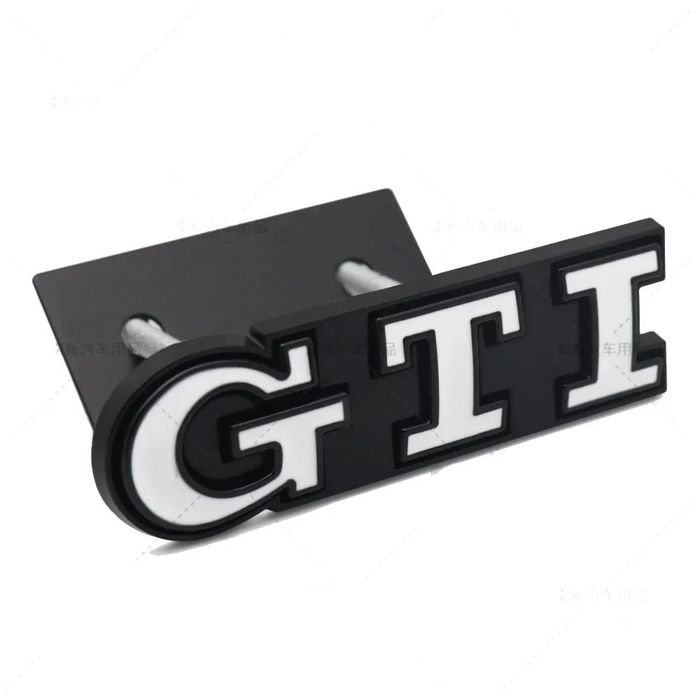 For VW VOLKSWAGEN 2026 New Metal GTI Logo Car Front Grille Emblem Badge for Volkswagen Polo Caddy Golf 4 5 6 8 Jetta Tiguan Tour