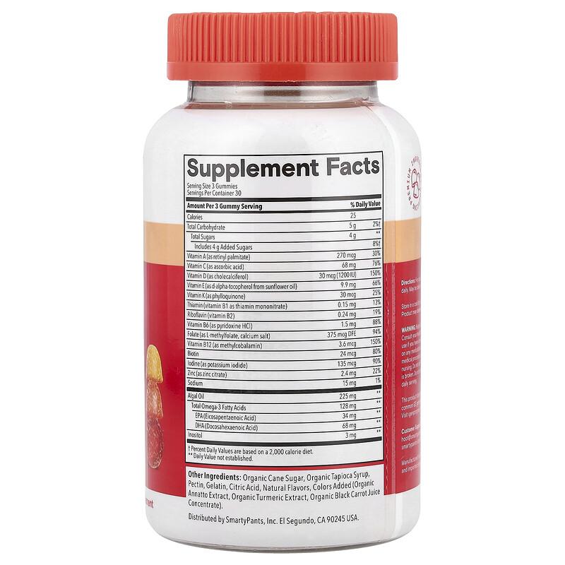 Multi Plus, Multi & Omegas Gummies, Lemon, Orange & Strawberry Banana, 90 Gummies