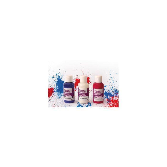 PEINTURE ACRYLIQUE 50ML BLANC