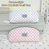 Multi-Layer Divided Pencil Case Polka Dot Print Pen Bag Kawaii Stationery Storage Bag  Home Travel