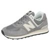 New Balance 574 Серые с белым кроссовки унисекс U574UL2