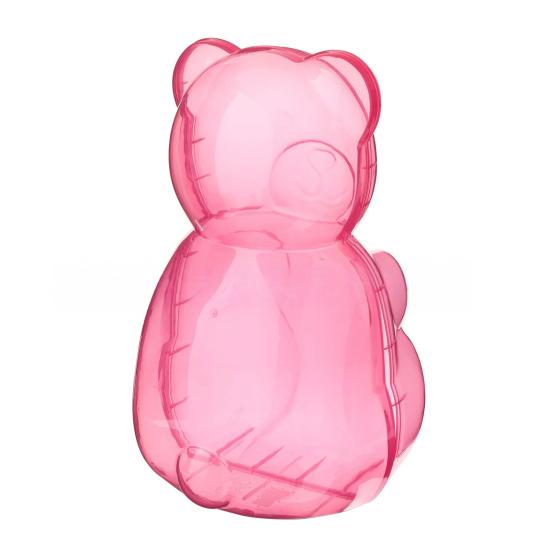 Контейнер Мишка Гамми Прозрачный Пластиковый Форма для Конфет в Виде Мишки Многоцелевой Коробка для Хранения Шоколада и Сладостей на День Святого Валентина