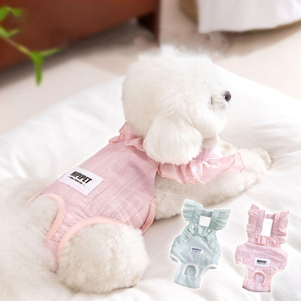 Breathable Dog Physiology Pants Thin Pet Jumpsuit Fashion Pet Dog Diapers  for Dogs Puppy