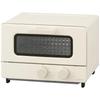 Toaster Oven 4 Pieces Temperature Control Stepless with Tray Ivory EOT-401-C