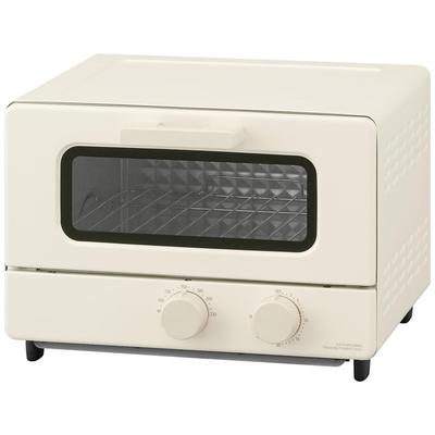 Тостерная печь 4 шт., плавная регулировка температуры, поднос цвета слоновой кости EOT-401-C