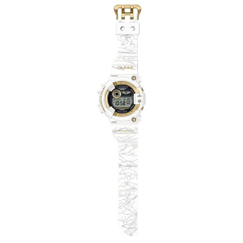 CASIO 200 meters waterproof solar Quartz resin strap male gray dial GW-8201K-7JR