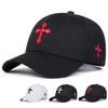 Unisex Alien Cross Embroidery Baseball Cap Outdoor Leisure Cotton Baseball Cap Men and Women Hip Hop Caps Sports Hats