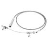 700R4 Braided Kickdown Cable Transmission Detent for All GM CHEVY PONTIAC OLDSMOBILE BUICK