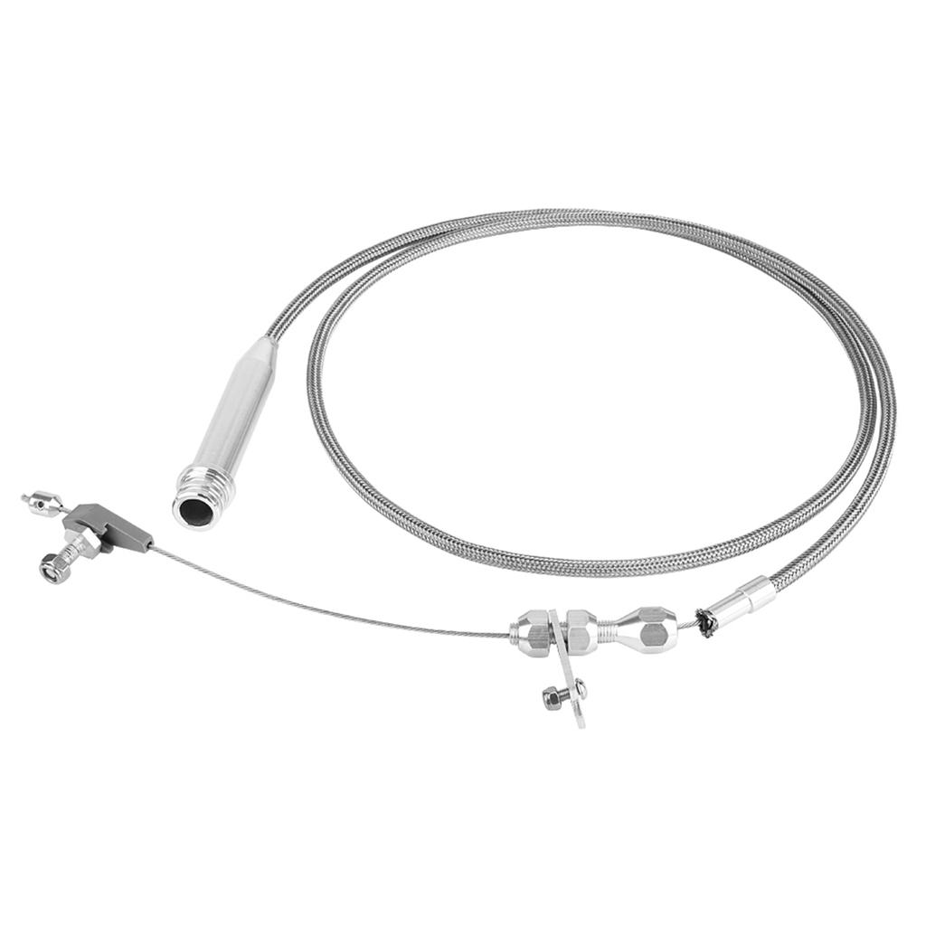 700R4 Braided Kickdown Cable Transmission Detent for All GM CHEVY PONTIAC OLDSMOBILE BUICK