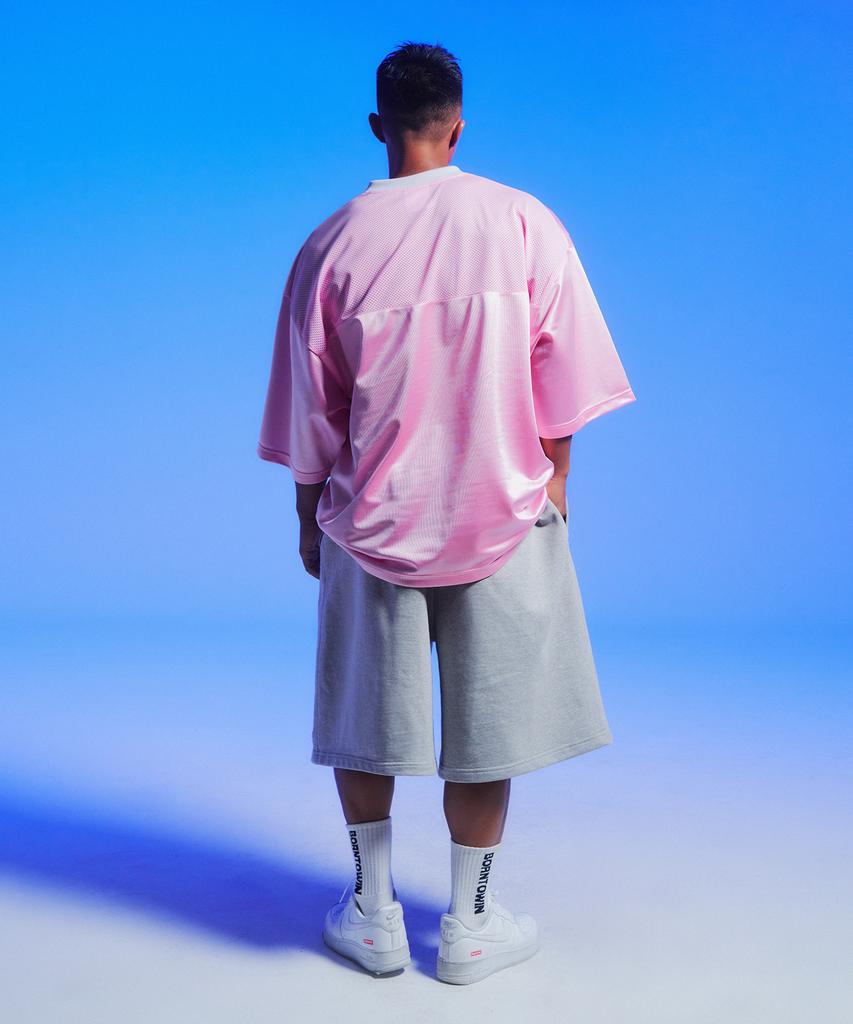 BORN TO WIN 85 Rugby Jersey T-Shirts [Pink]