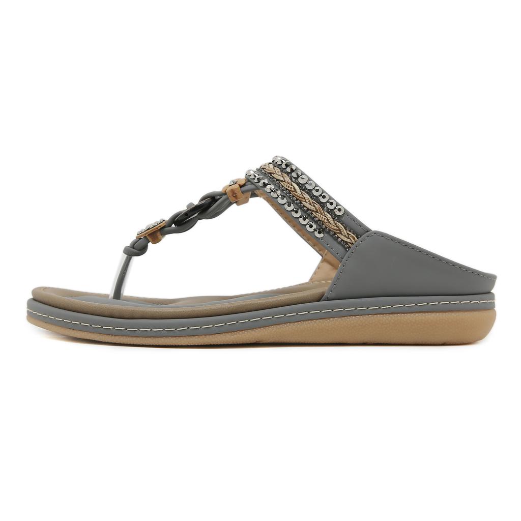 Большие размеры 35-42 Женские сандалии Поддержка свода стопы Летние пляжные сандалии Удобная обувь для ходьбы Бохо Шлепанцы Сандалии для женщин