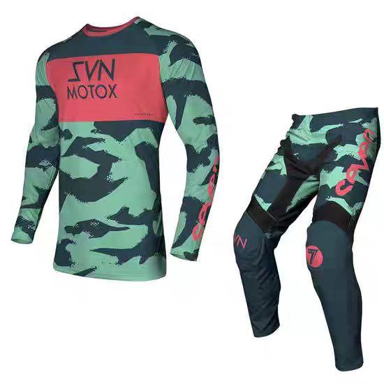 Downhill suit, mountain bike cycling suit, men's and women's suit, moisture-wicking off-road motorcycle racing suit, street car.