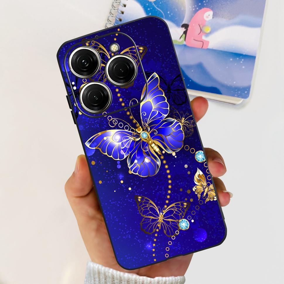 Для Tecno Spark 20 Pro Чехол KJ6 Роскошный Конфетный Расписной Чехол Мягкий Силиконовый Чехол Для Tecno Spark 20 Spark20 Pro Корпус Funda