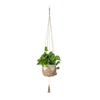 Sturdy Macrame Flower Pot Hanging Basket Hat Shaped Plant Hanger Nordic Hanging Planter  Plant
