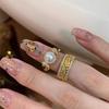 Medieval Wheat Ear Diamond Ring: Luxurious, Trendy, All-Match Women's Fashion Accessory