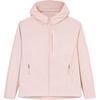Champion Series Solid Color Zipper Hooded Comfortable Breathable Versatile Sun Protection Jacket Women Jackets Flower-Cherry-Pink 162430617-4