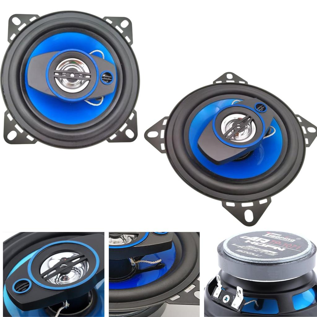 Автомобильные колонки After7, Ethernet, 3-полосные MAX 300 Вт, Раздельные, Коаксиальные, 2 штуки, 1 пара