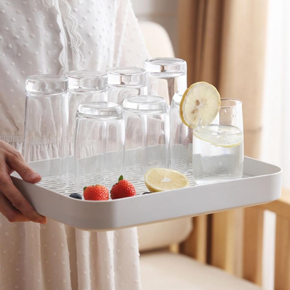 Dryer White Multi-use For Kitchen Sink Plates Rack Kitchen Organizer Dish Drying Rack Fruit Tray