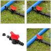 20pcs 16PE Pipe By-pass Valve Greenhouse Irrigation System Pipe Connector Pipe Switch Farm Watering Fittings Mini Ball Valve