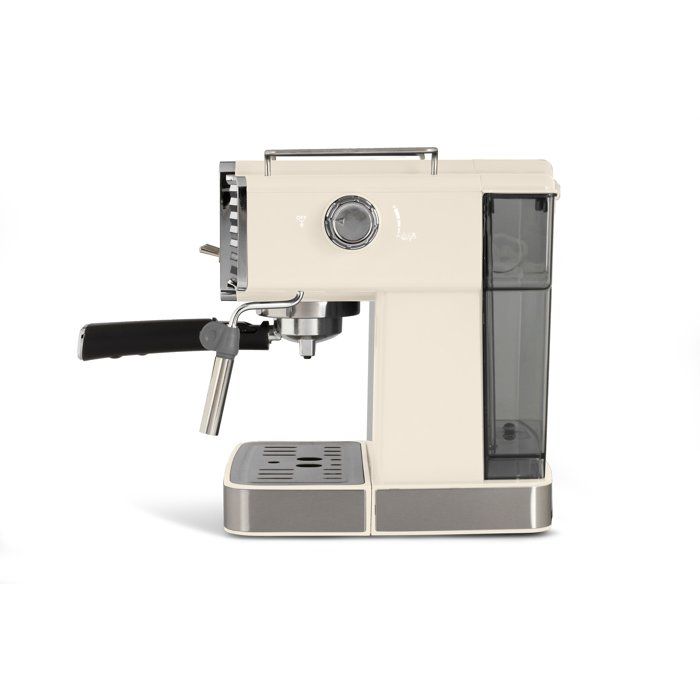 Machine à café expresso - livoo - dod174c - 1350 w - 15 bars - crème